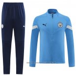 Jacket Tracksuit Manchester City 2022-2023 Blue