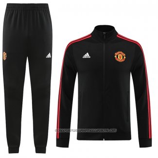 Jacket Tracksuit Manchester United 2023-2024 Black