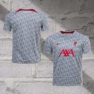 Liverpool Shirt Pre-Match 2022 Grey Oscuro