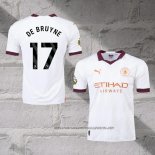 Manchester City Player De Bruyne Away Shirt 2023-2024