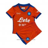 Napoli Third Shirt 2021-2022 Kid