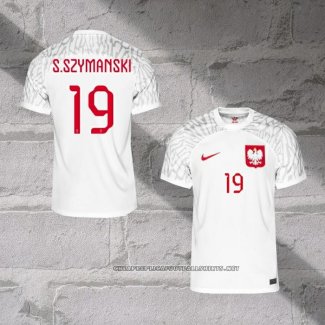 Poland Player S.Szymanski Home Shirt 2022