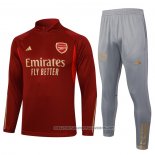 Sweatshirt Tracksuit Arsenal 2023-2024 Red