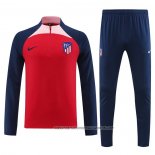 Sweatshirt Tracksuit Atletico Madrid 2023-2024 Red