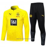 Sweatshirt Tracksuit Borussia Dortmund 2023-2024 Yellow