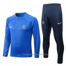 Sweatshirt Tracksuit Paris Saint-Germain 2022-2023 Kid Blue