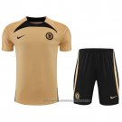 Tracksuit Chelsea 2022-2023 Short Sleeve Gold - Shorts