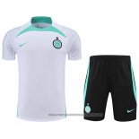 Tracksuit Inter Milan 2022-2023 Short Sleeve White - Shorts