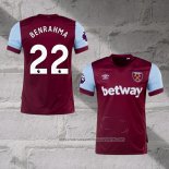 West Ham Player Benrahma Home Shirt 2023-2024